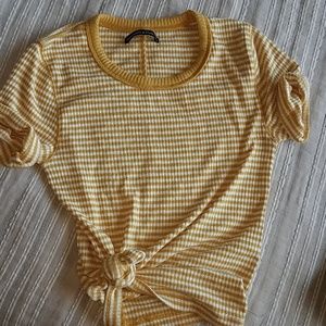 Yellow Ribbed T